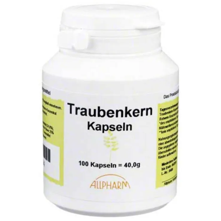 OPC Traubenkern Kapseln, 100 St