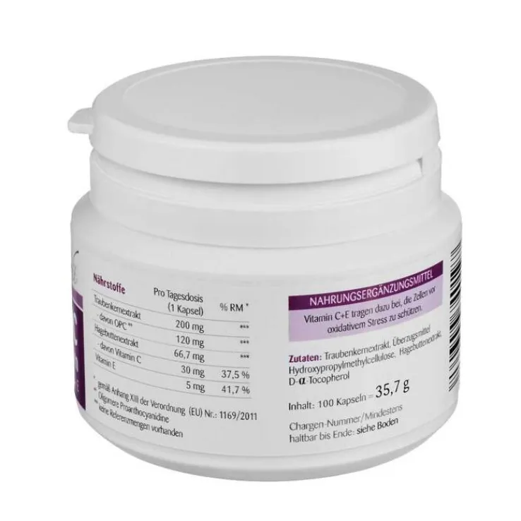 OPC Traubenkern vegan Kapseln, 100 St
