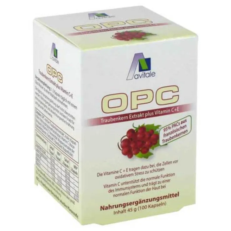 OPC Traubenkern Vegi Kapseln, 100 St