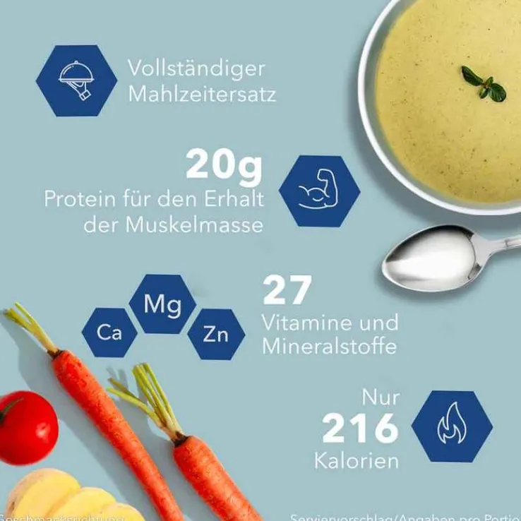 Optifast Suppe Gemüse Pulver, 8X55 g