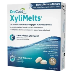 OraCoat XyliMelts® Hafttabletten Natur, 40 St