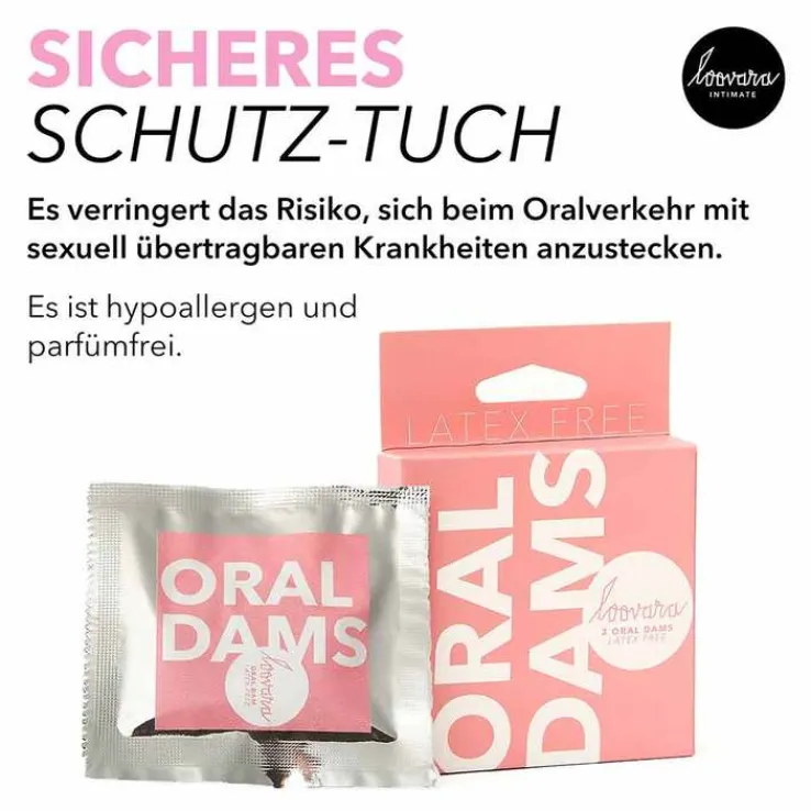 Oral Dams Kondome, 3 St