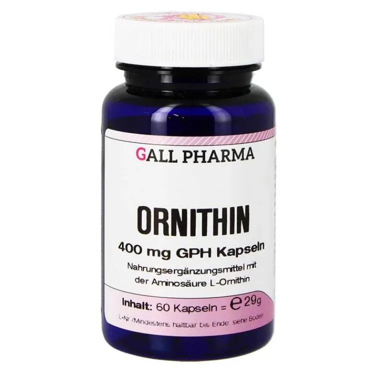 Ornithin 400 mg GPH Kapseln, 60 St