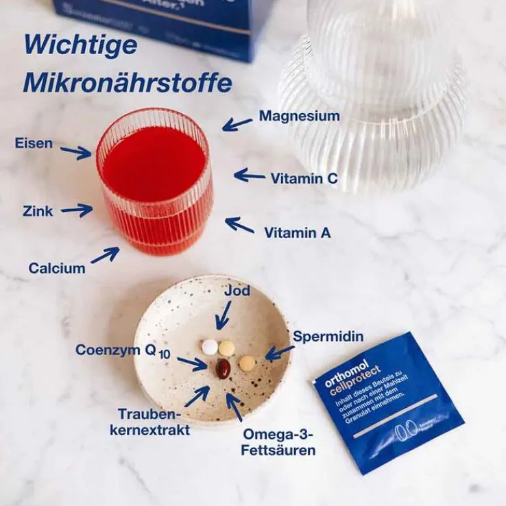 Orthomol Cellprotect mit Spermidin Kombipackung, 1 St