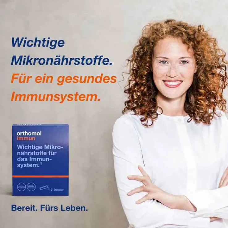 Orthomol Immun Direktgranulat Menthol-Himbeere, 7 St