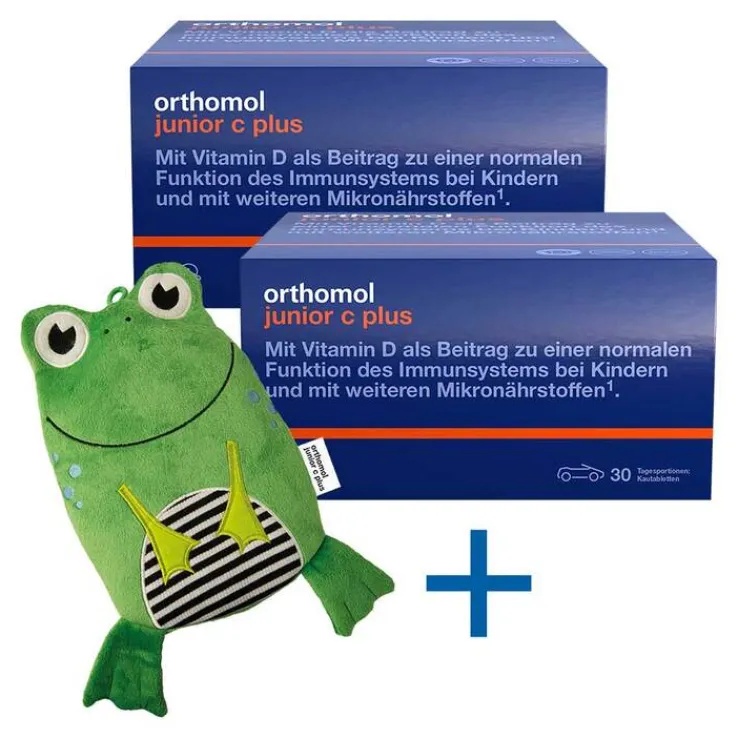 Orthomol Junior C plus Kautabletten Waldfrucht, 2x30 St