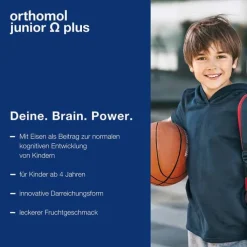 Orthomol Junior Omega plus Kaudragees, 90 St