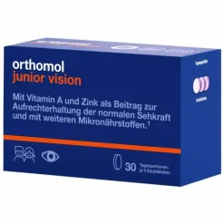 Orthomol Junior vision Kautabletten, 30 St