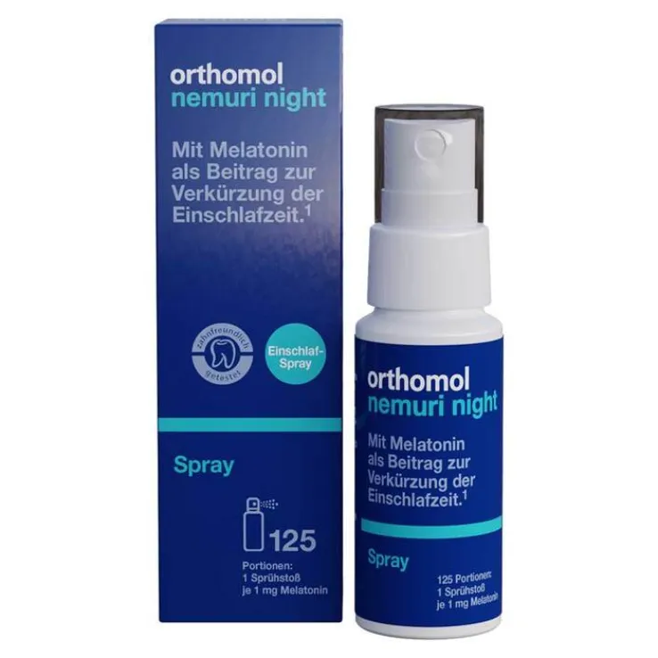 Orthomol nemuri night Spray, 25 ml