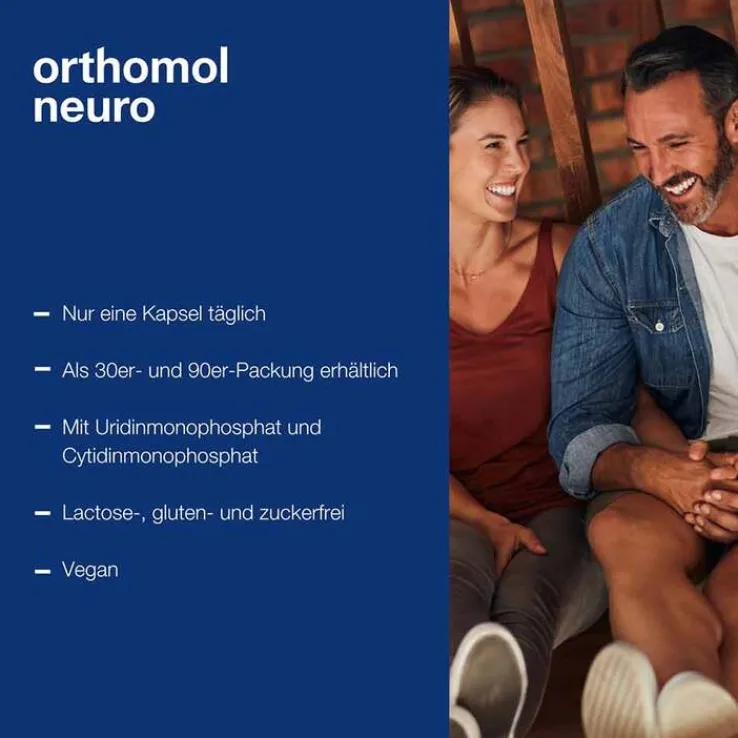 Orthomol neuro Kapseln, 90 St