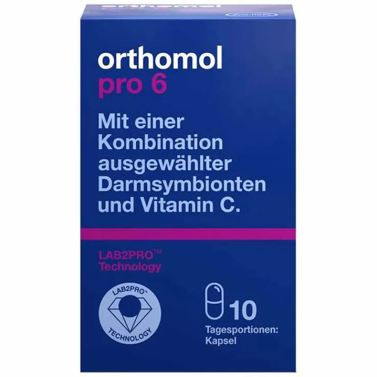Orthomol pro 6 Kapseln, 10 St