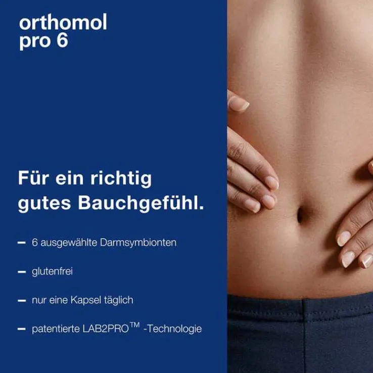Orthomol pro 6 Kapseln, 10 St