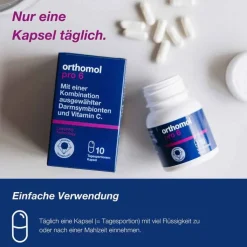 Orthomol pro 6 Kapseln, 10 St
