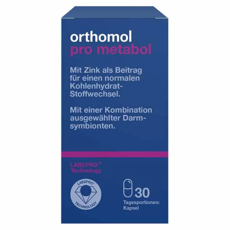 Orthomol pro metabol Kapseln, 30 St