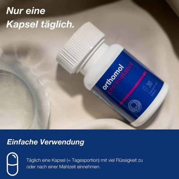 Orthomol pro metabol Kapseln, 30 St