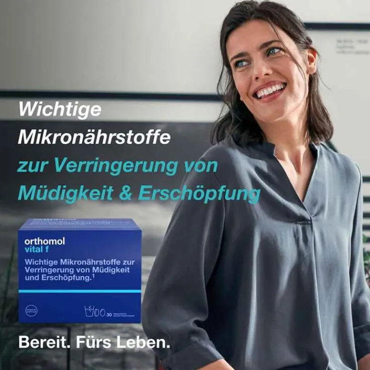 Orthomol Vital F Grapefruit Granulat / Kapseln, 30 St