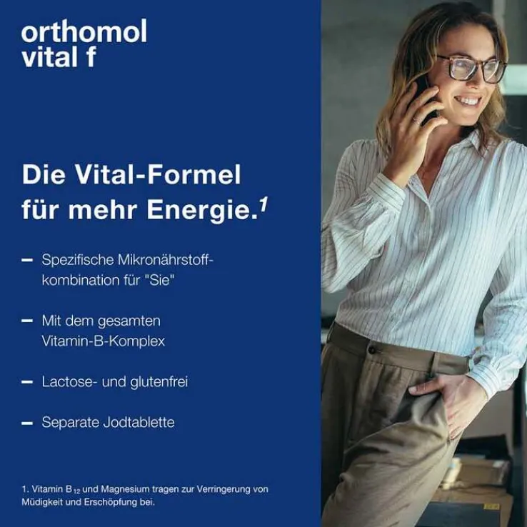 Orthomol Vital F Grapefruit Granulat / Kapseln, 30 St