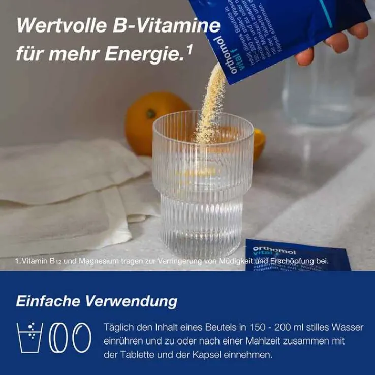 Orthomol Vital F Grapefruit Granulat / Kapseln, 30 St