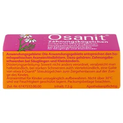 Osanit Globuli zuckerfrei, 7.5 g