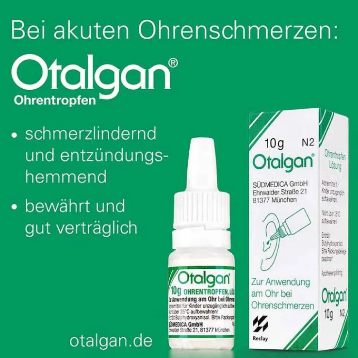 Otalgan Ohrentropfen, 10 g