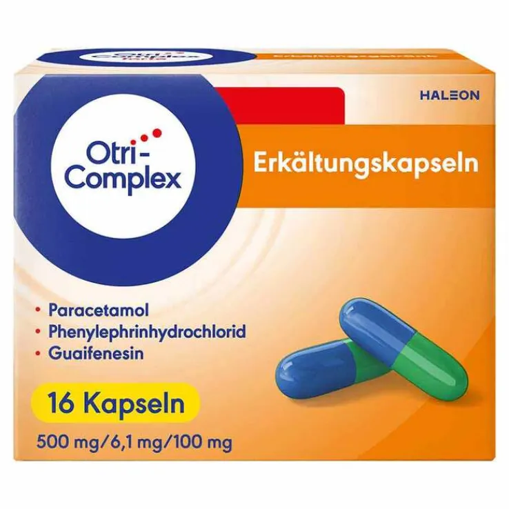 OtriComplex Erkältungskapseln, 2X8 St
