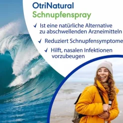 OtriNatural Schnupfenspray, hyperton, 2,3 % NaCl, 30 ml