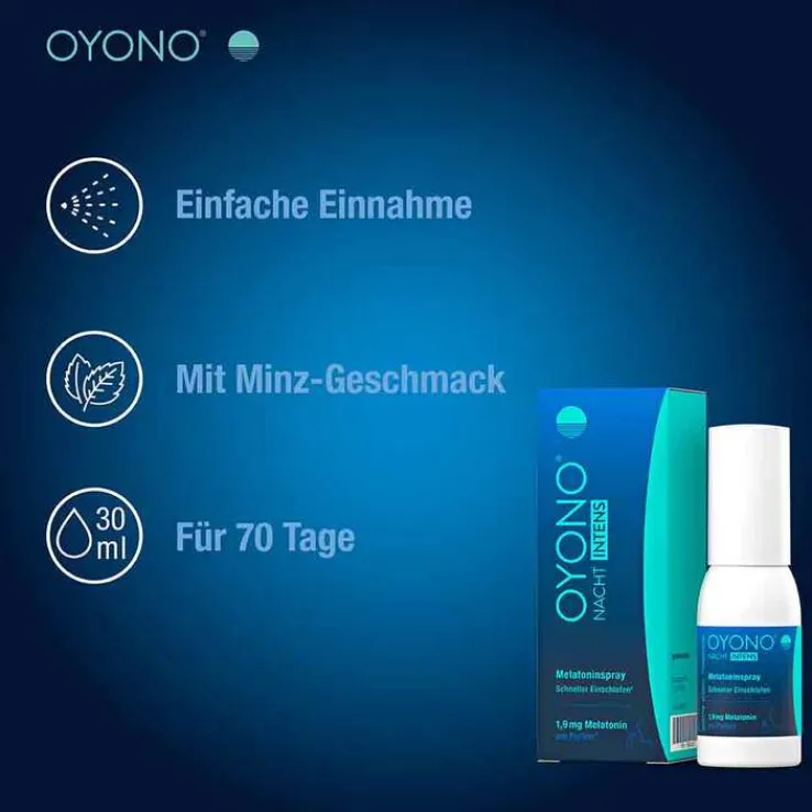 Oyono Nacht Intens Melatoninspray, 30 ml