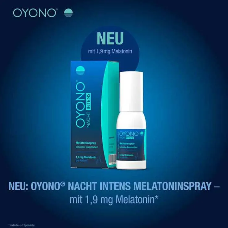 Oyono Nacht Intens Melatoninspray, 30 ml