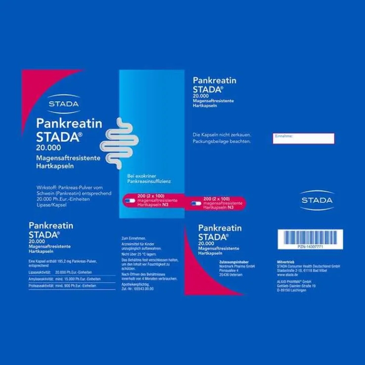 Pankreatin STADA® 20.000, 200 St