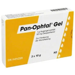Pan Ophtal Gel, 3X10 g