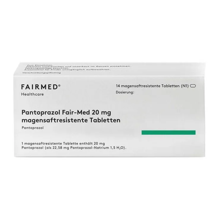 Pantoprazol Eris 20 mg magensaftresistent Tabletten, 14 St
