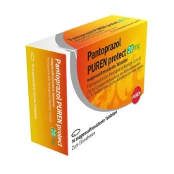 Pantoprazol Puren protect 20 mg magensaftresistent Tabletten , 14 St