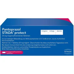 Pantoprazol STADA protect 20 mg magensaftresistent Tabletten, 7 St