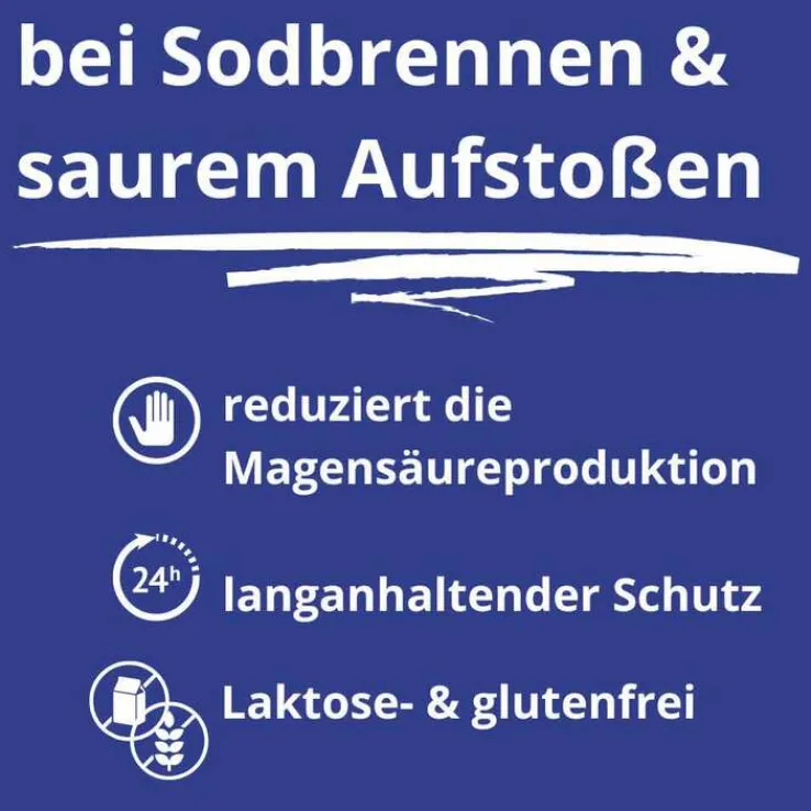 Pantoprazol TAD 20 mg b.Sodbrenn. magensaftresistent Tabletten, 14 St
