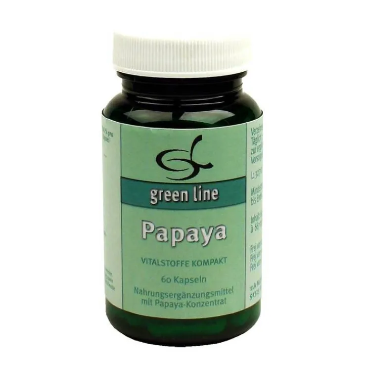 Papaya Kapseln - green line, 60 St