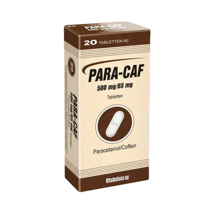 Para Caf 500 mg / 65 mg Tabletten, 20 St