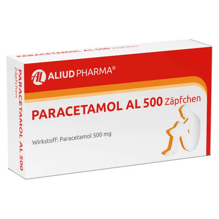Paracetamol AL 500 Zäpfchen, 10 St