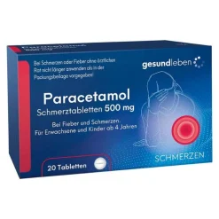 Paracetamol Schmerztabletten, 20 St