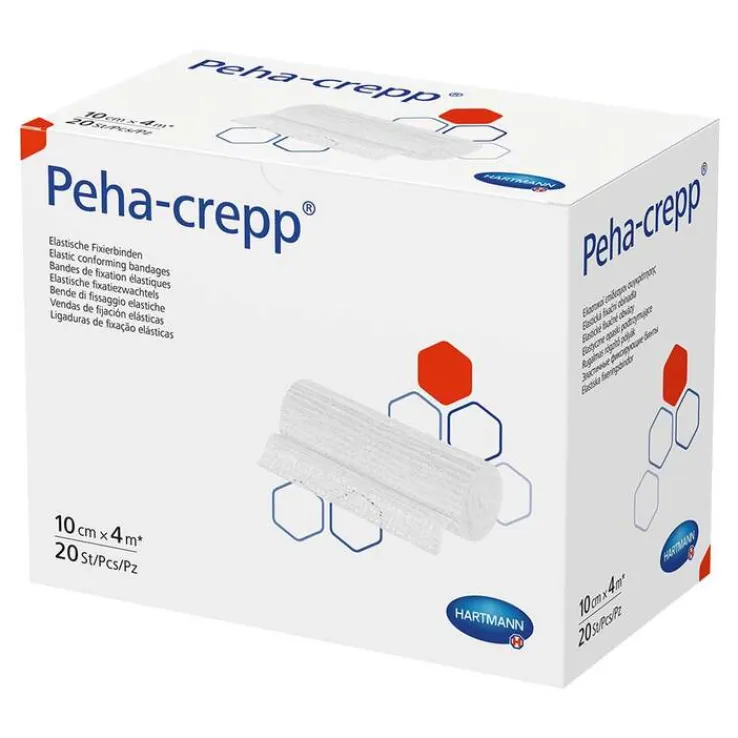 Peha Crepp Fixierbinde 10 cm x 4 m, 20 St