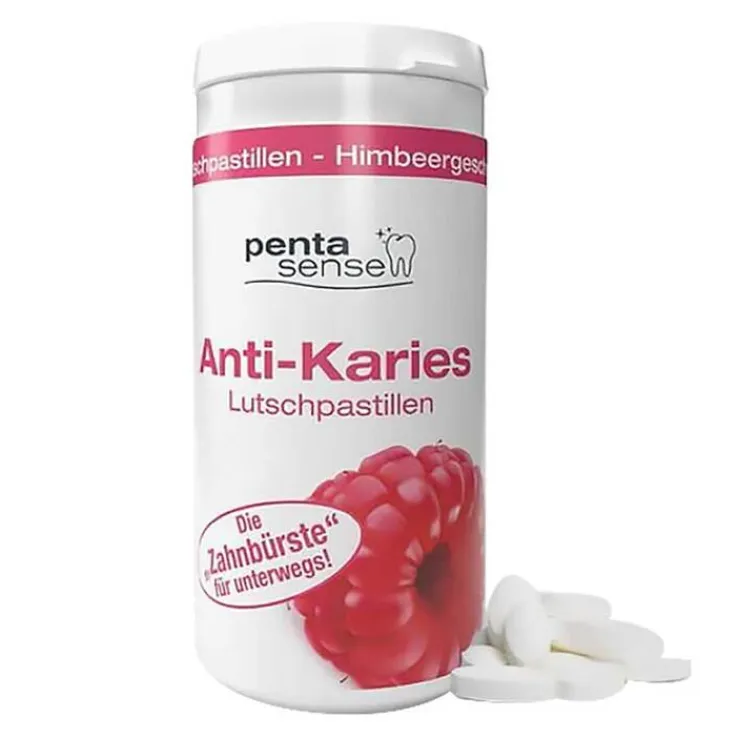 Penta-Sense Anti-Karies Lutschpastillen Himbeere, 150 St