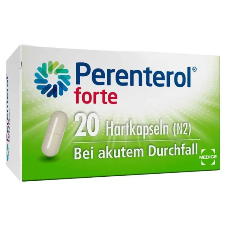 Perenterol® forte 250 mg bei akutem Durchfall & zur Vorbeugung, 20 St