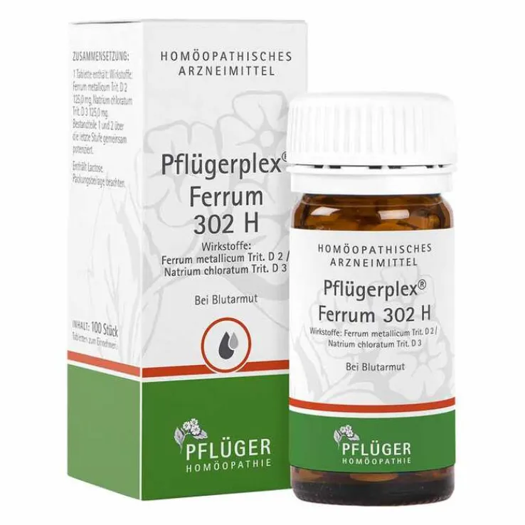 Pflügerplex Ferrum 302 H Tabletten, 100 St