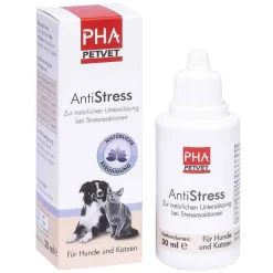 PHA Antistress für Katzen und Hunde Tropfen, 30 ml