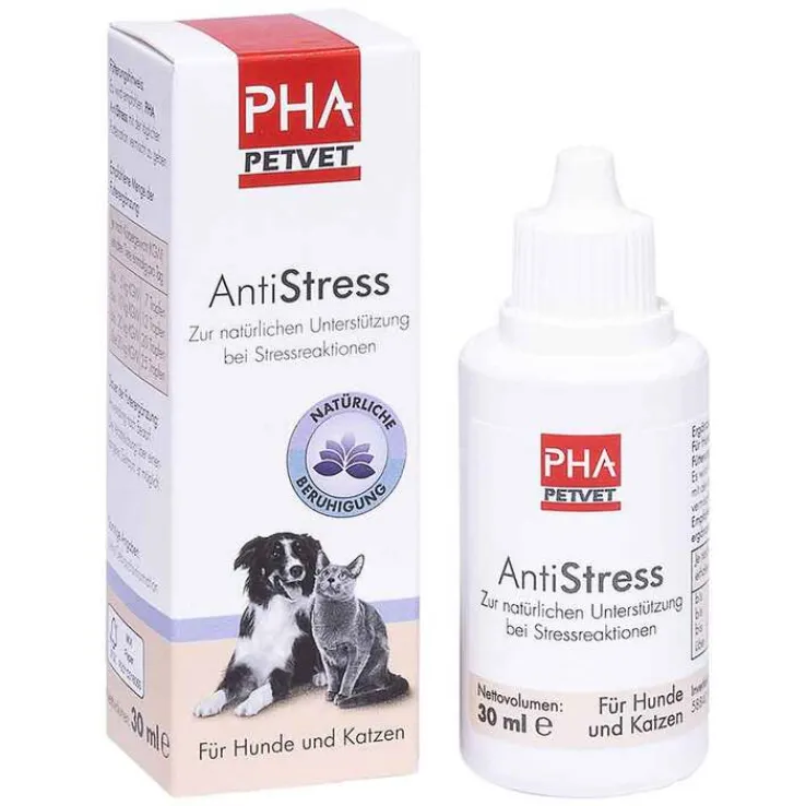 PHA Antistress für Katzen und Hunde Tropfen, 30 ml