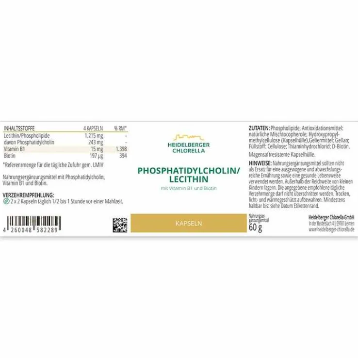 Phosphatidylcholin / Lecithin Kapseln, 120 St