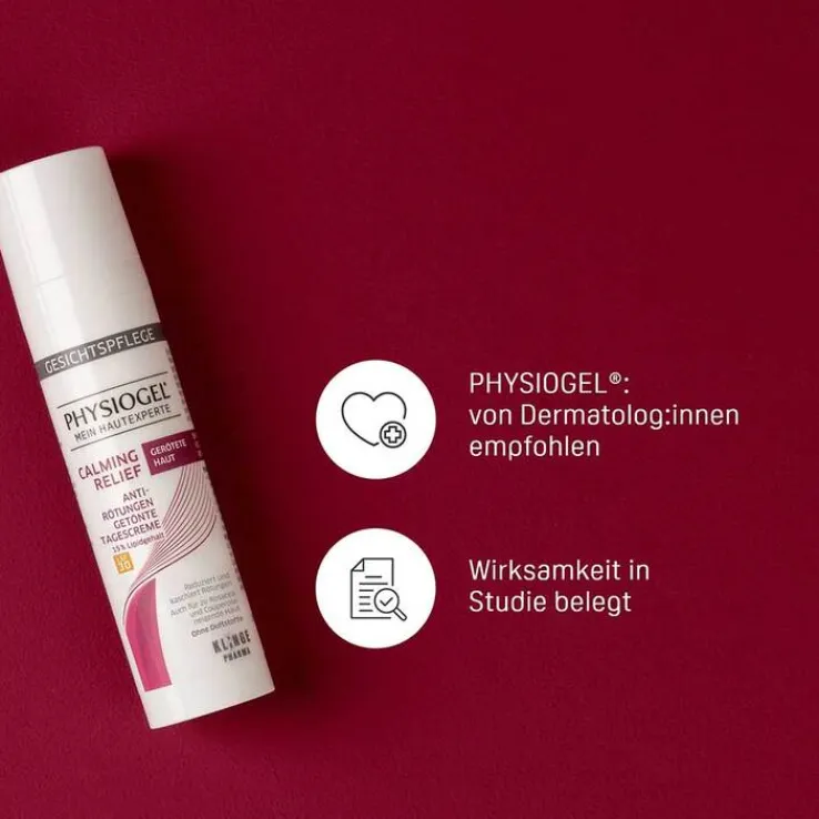 Physiogel Calming Relief Anti-Rötungen Tagescreme getönt LSF 30, 40 ml
