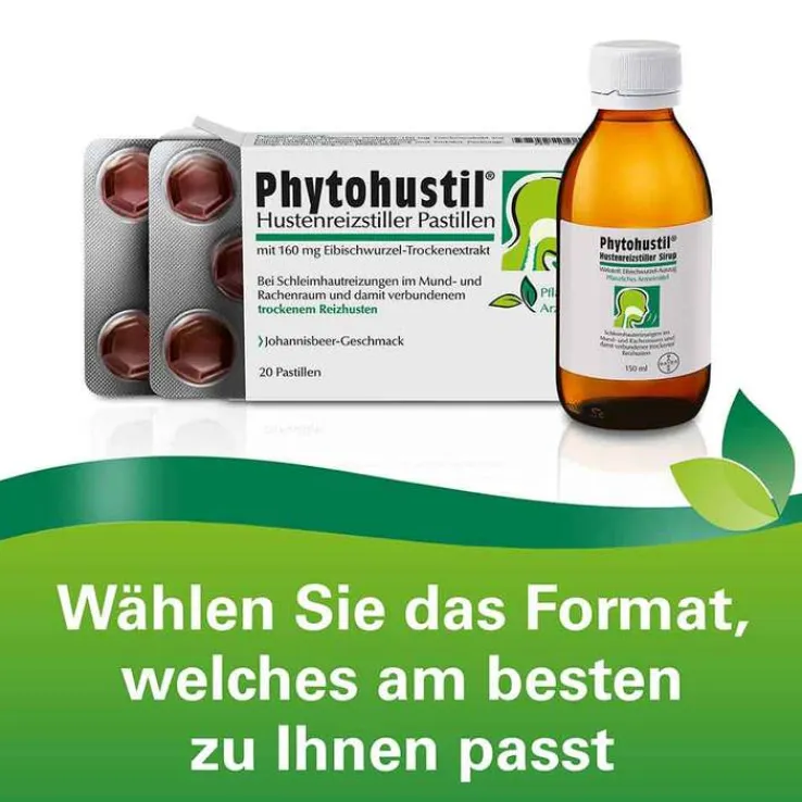 Phytohustil Hustenreizstiller Pastillen, 20 St
