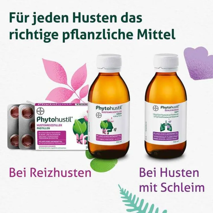 Phytohustil Schleimlöser Saft, 150 ml
