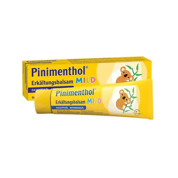 Pinimenthol® Erkältungsbalsam mild Eucalyptusöl Kiefernnadelöl, 50 g