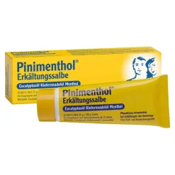 Pinimenthol® Erkältungssalbe Eucalyptusöl Kiefernnadelöl Menthol, 20 g